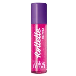 Avon Rollette Glitter Brilho Labial Morango Vibes 5,5ml